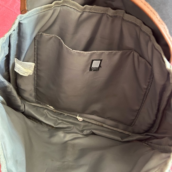 💥 5 for $15 - Black and Gray Canvas Messenger Bag with Adjustable Strap - Picture 4 of 6